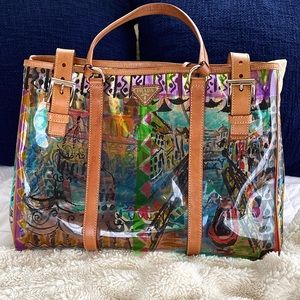 Authentic Prada Vinyl Venice Tote